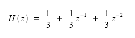 Eqn 7: Example 4, transfer function